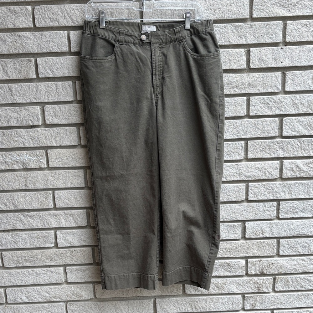 Royal Robbins Billy Goat II Crop Pants Olive Green Size 12
